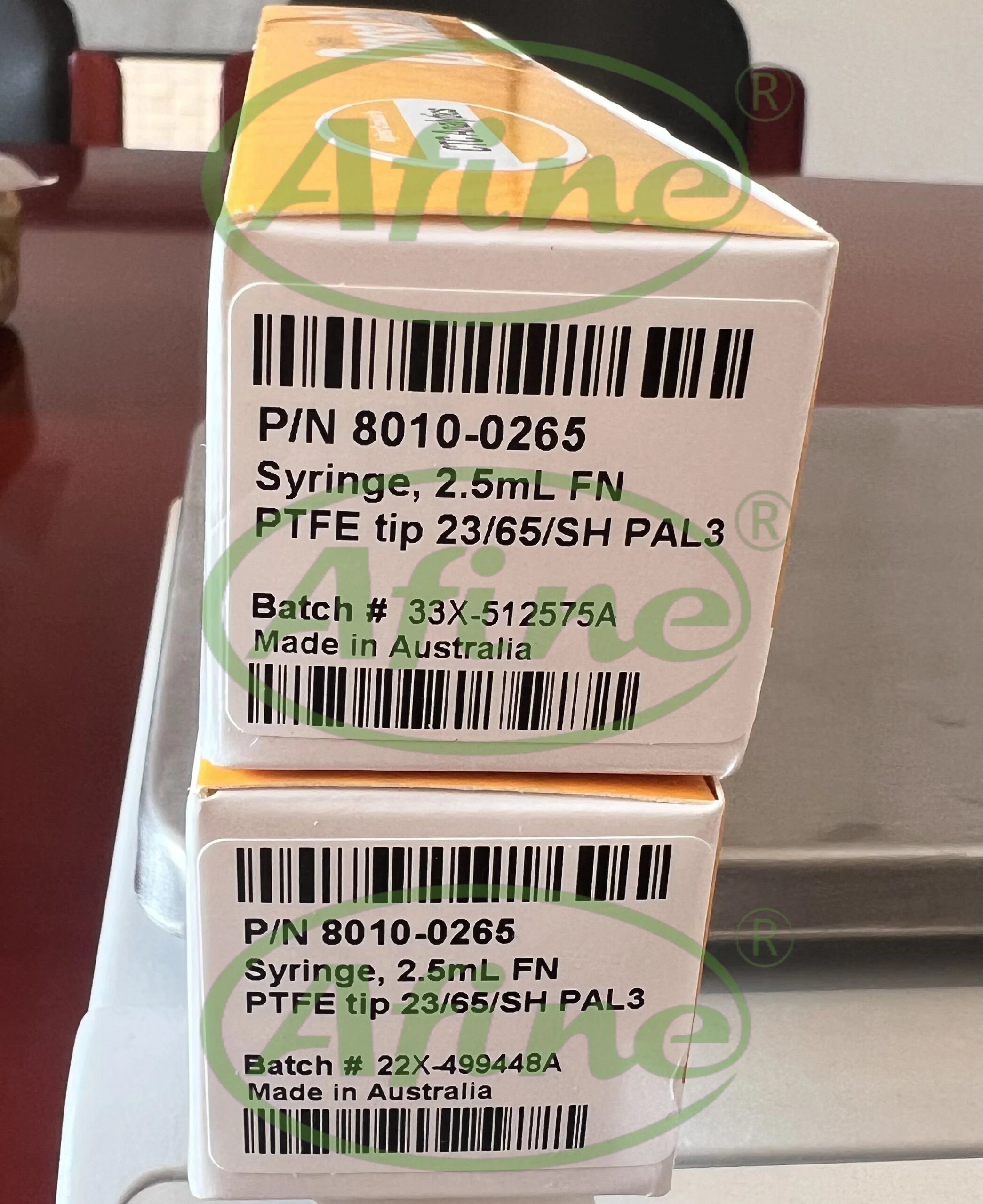 

AFINE CTC Autosampler Syringes,8010-0265 Agilent for RTC, 2.5 mL, Fixed Tip, PTFE Tip Pusher, 23 gauge, 65 mm, Side Hole Tip