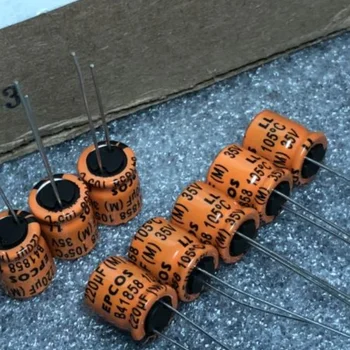 EPCOS 지멘스 B41858 시리즈, 35V 220UF 오디오 전해 캐패시터, 105 ℃, 50 개