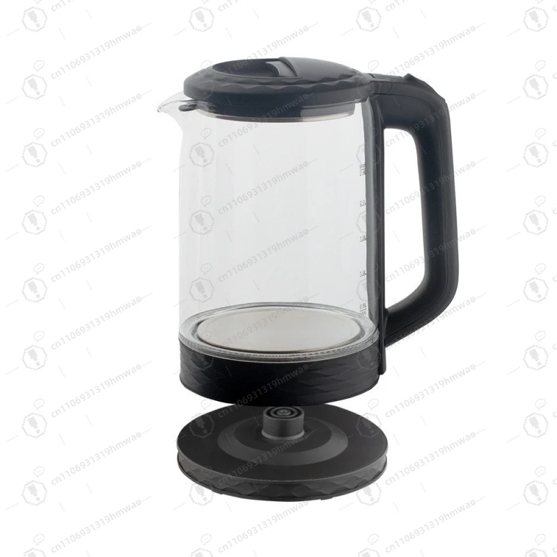 2.5L Large Capacity Transparent Glass Electric Kettle Automatic Multifunctional Household Kettle