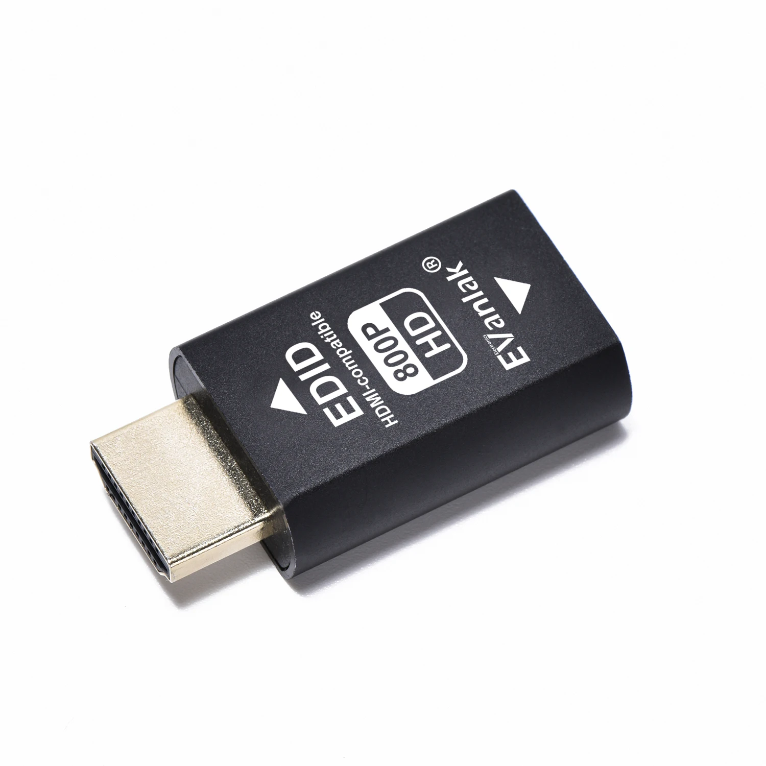 EVanlak HDMI EDID Emulator Passthrough 3e-generatie emulatoradapter werkt met Mac Thunderbolt naar HDMI-switches/extenders/videosplitters