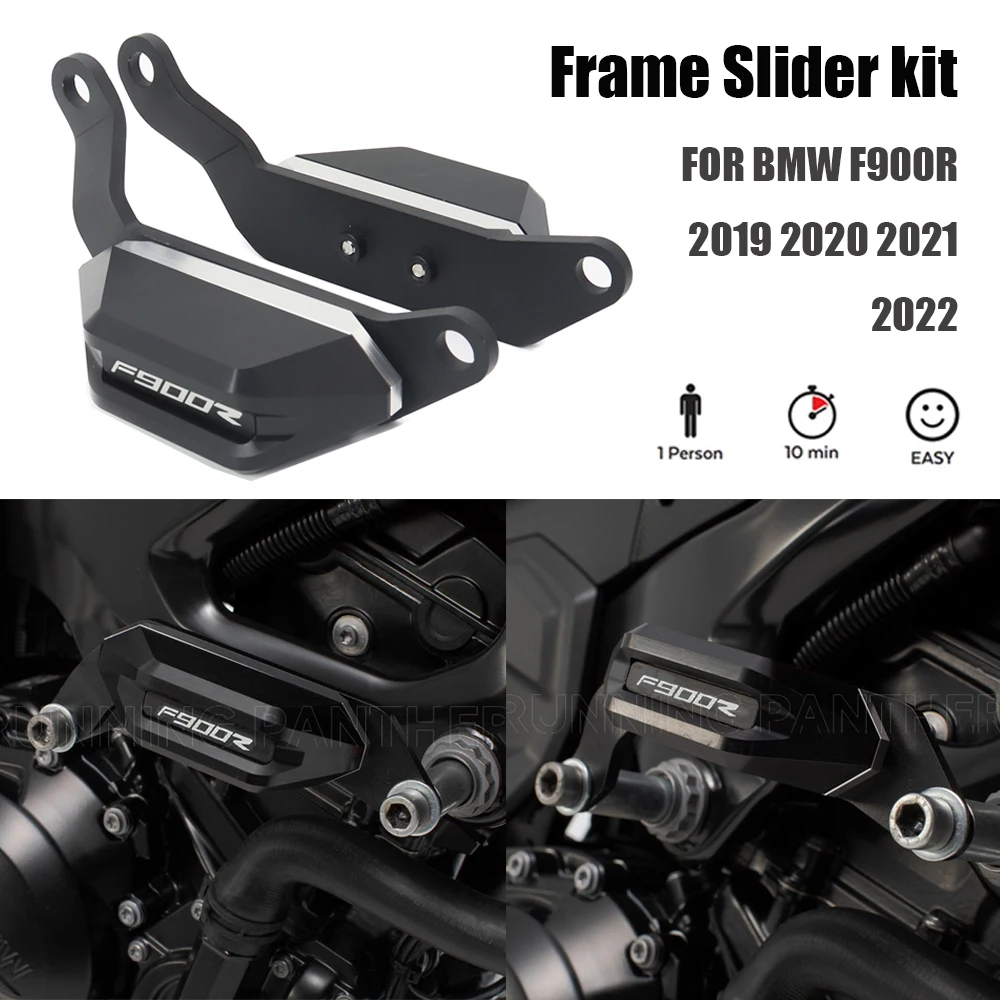 

F900 R Engine Guard Anti Crash Frame Slider Cover kit FOR BMW F900R Protector 2019 2020 2021 2022