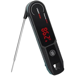 Thermopro Tp622 Backlight Digitale Bbq Vlees Snelle Lezing Thermometer Voor Keuken Koken Met Automatische Roterende Display