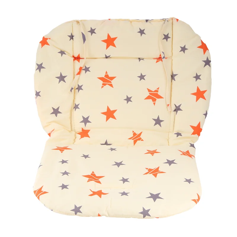 A71Z Baby Stroller Seat Pad Universal Baby Stroller High Chair Seat Cushion Liner Mat Cotton Soft Feeding Chair Pad Cover