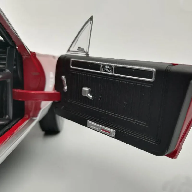 SunStar 머큐리 쿠가 레이싱 시뮬레이션 합금 자동차 모델, 정적 디스플레이, 수집용 장난감 선물, 기념품 장식, 1/18 체중계 1967