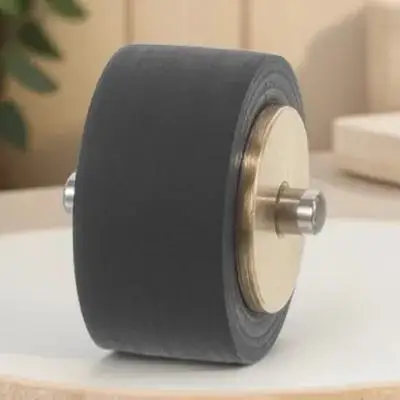 1Set Cassette Tape Recorder Pinch Roller Copper Rubber Stable Replacement for Cassette Deck Tape Player Repair