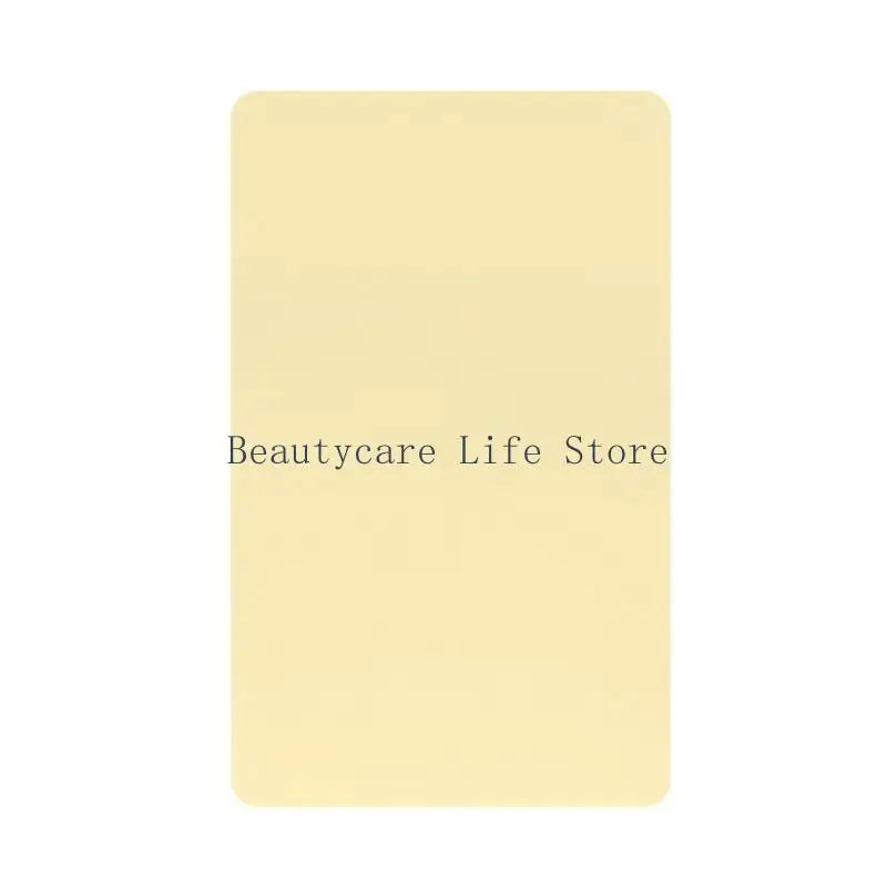 652C 5 Pcs Skin Practice Painting Slip Silicone Pads Supplies Practice Sheet Art Body Beauty Makeup