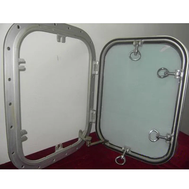 Marine Fireproof Rectangular Window For Boat Ship Customizable