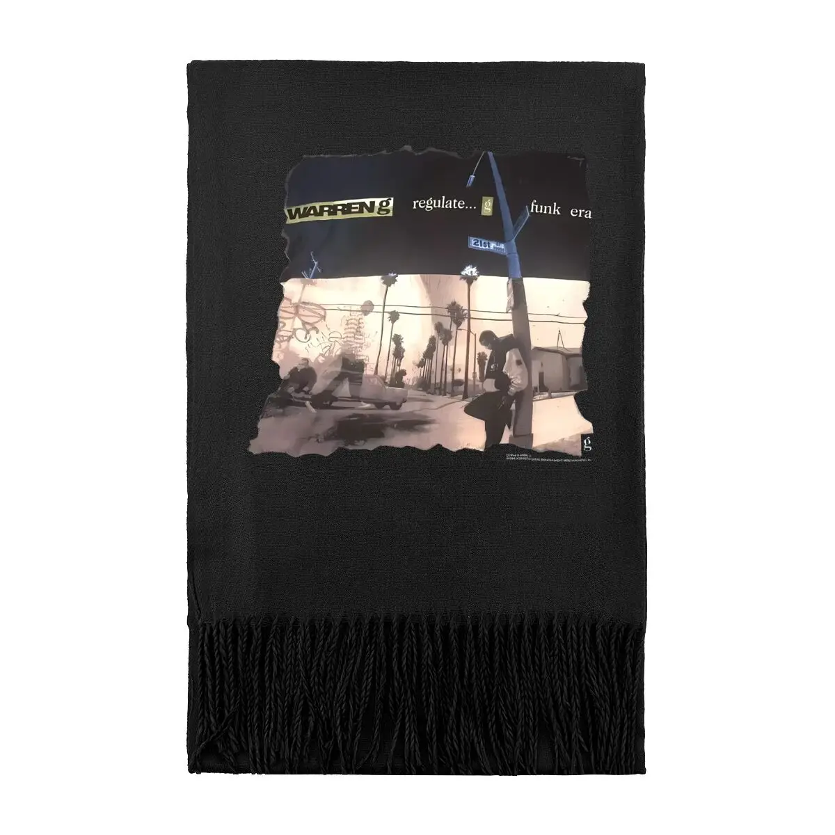 

Уличная городская сцена искусство Премиум шаль шарф модный стильный теплый аксессуар подарок для нее