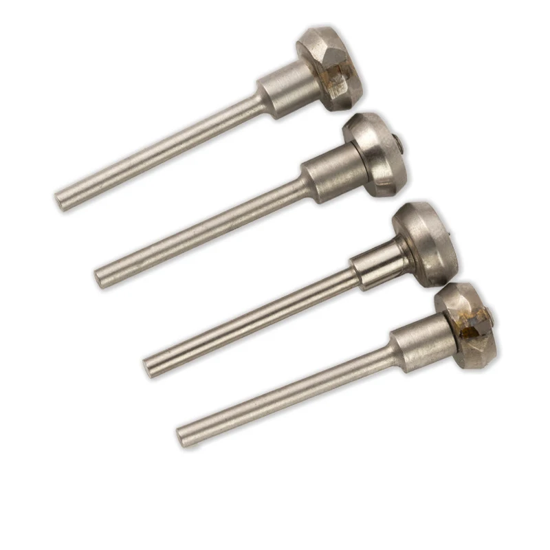 

1 шт., ювелирные изделия, алмазная огранка, маховик, хвостовик, ювелирная резка, гравировка, изготовление сверл, аксессуар, фиксированный набор токарных заусенцев для металла