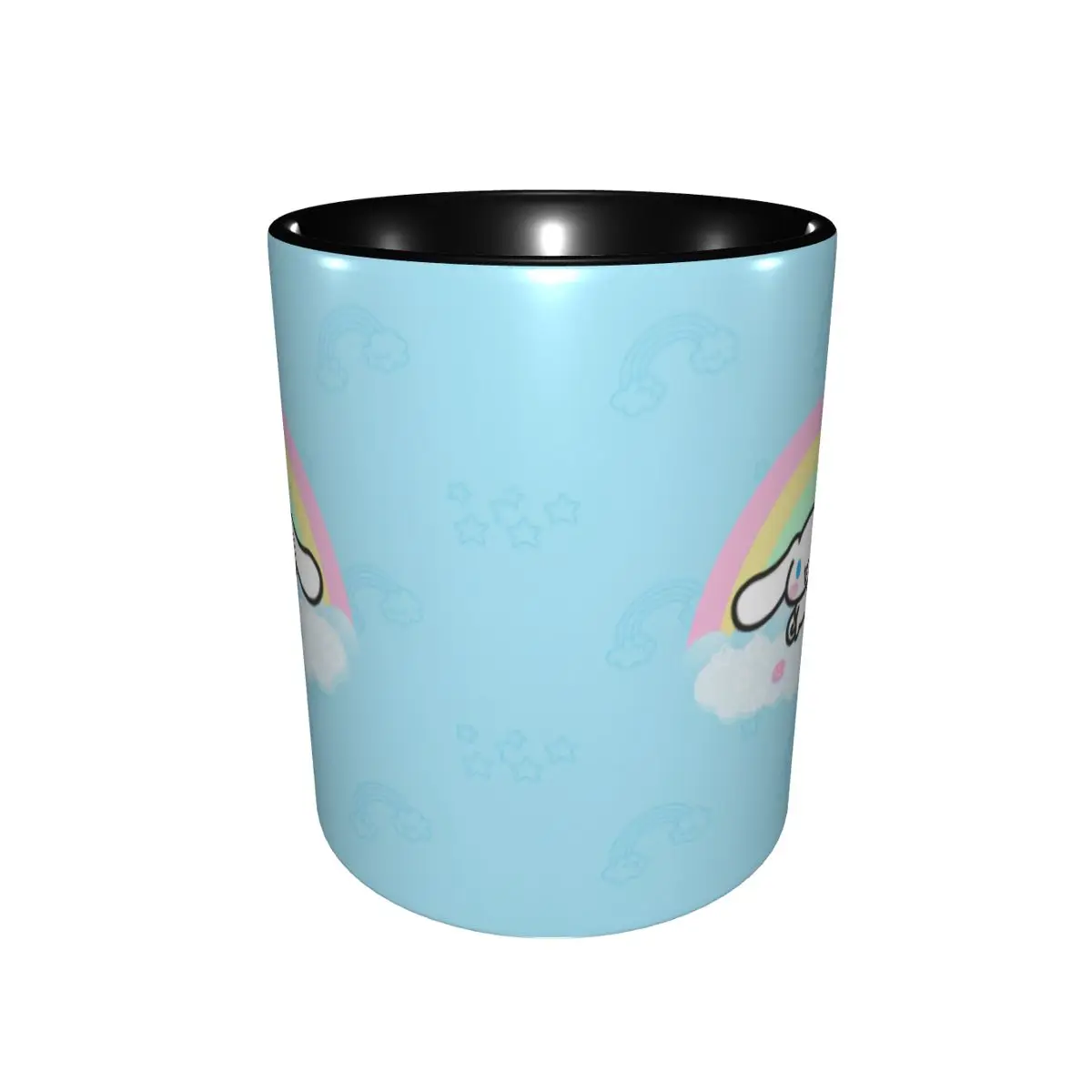 Cinnamoroll Rianbow Merch Coffee Mugs Funny Tea Cups Gift