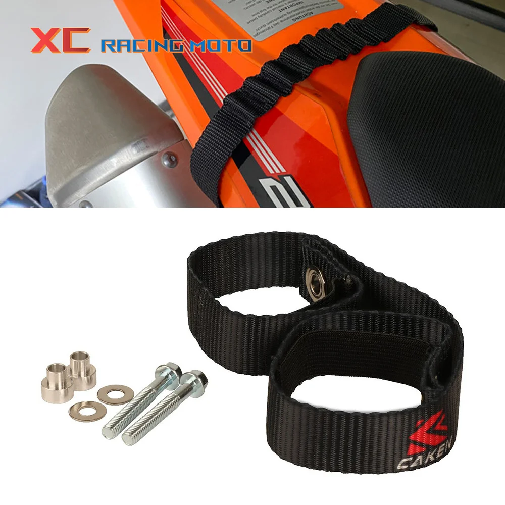 

Motorcycle Rear Fender Pull Holding Strap Lift Handle For KTM 125-450 SX SXF XC XCF 16-18 125-500 300 350 450 XCW EXC EXCF 17-19