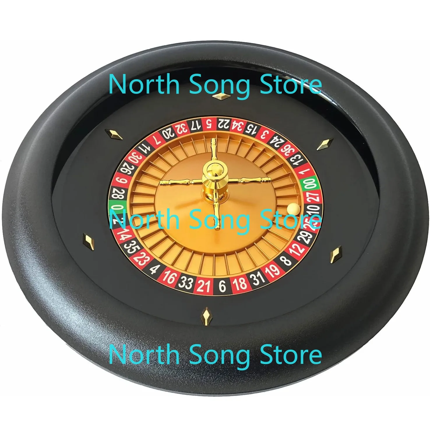 

Набор колес для рулетки Deluxe-18 дюймов, игровой набор для рулетки класса казино с 2 таблетками с мячами, очень гладкое вращающееся действие, отлично подходит для домашней игры