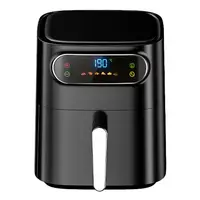 Freidora digital 7L negra