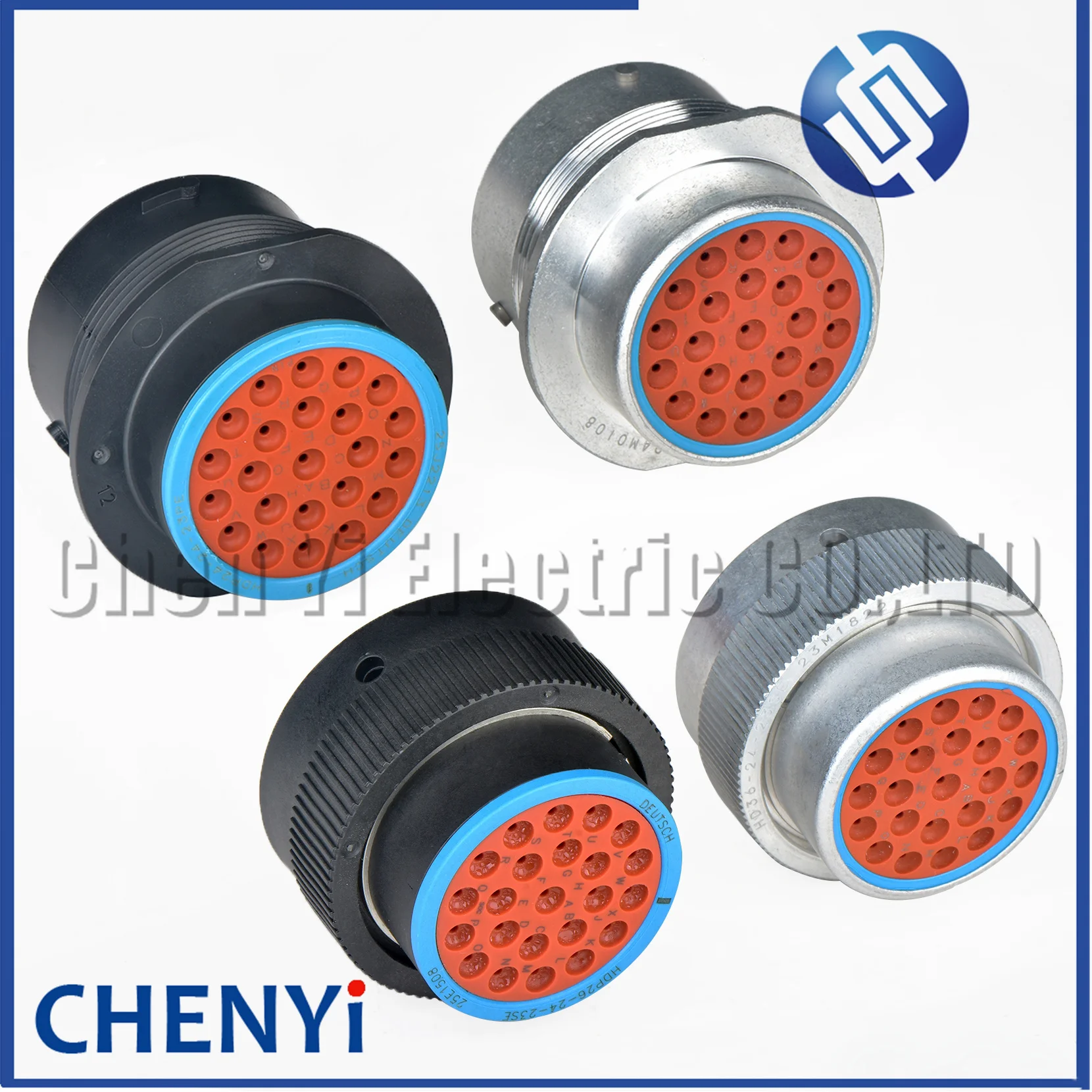 23 Pin male or female auto waterproof connector plug With Pins HDP26-24-23SE HDP24-24-23PE For Deutsch HDP series
