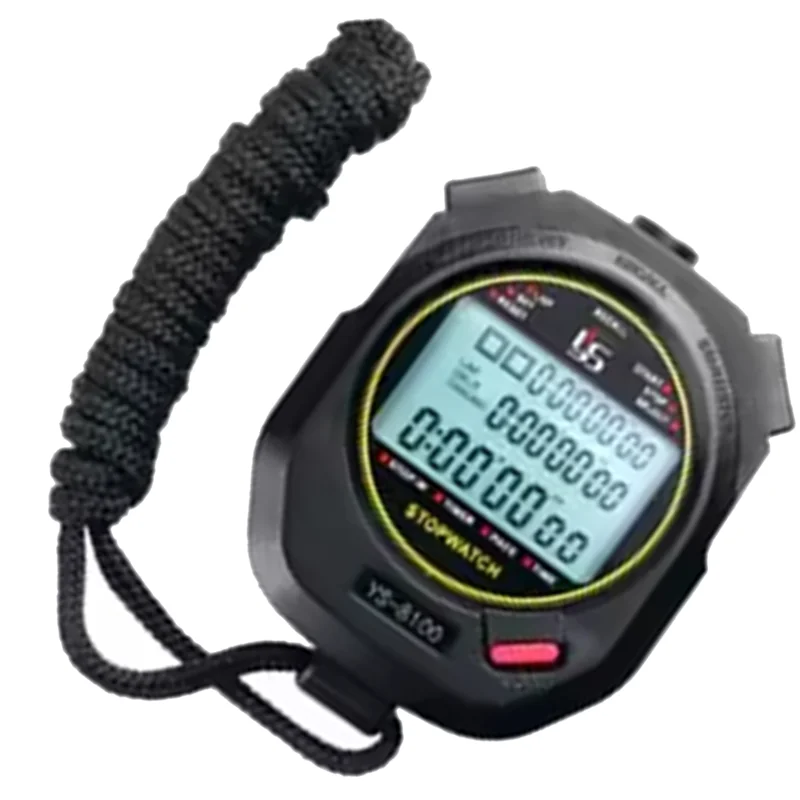 

A37T-Stopwatch Timer Electronic Chronograph Timer 1/1000 Second Timing Sports Handheld Applicable Totrack Andfield Competitions