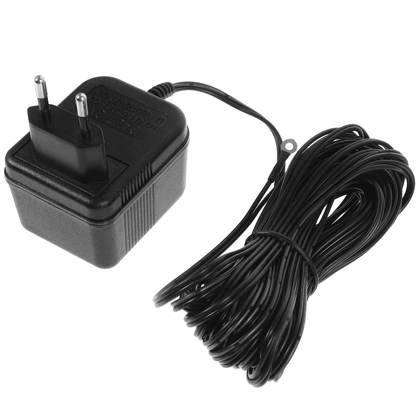 

Doorbell Power Adapter Wireless Doorbells for Home Convenient Transformer Black Plastic