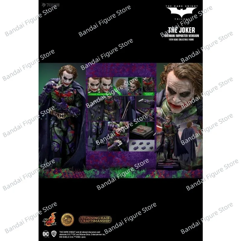 HT HotToys MMS752AE 1/6 Joker Movable Man Action Figure BATMAN IMPOSTER รุ่นนักสืบการ์ตูน Villain 12 "Figurine ของขวัญ