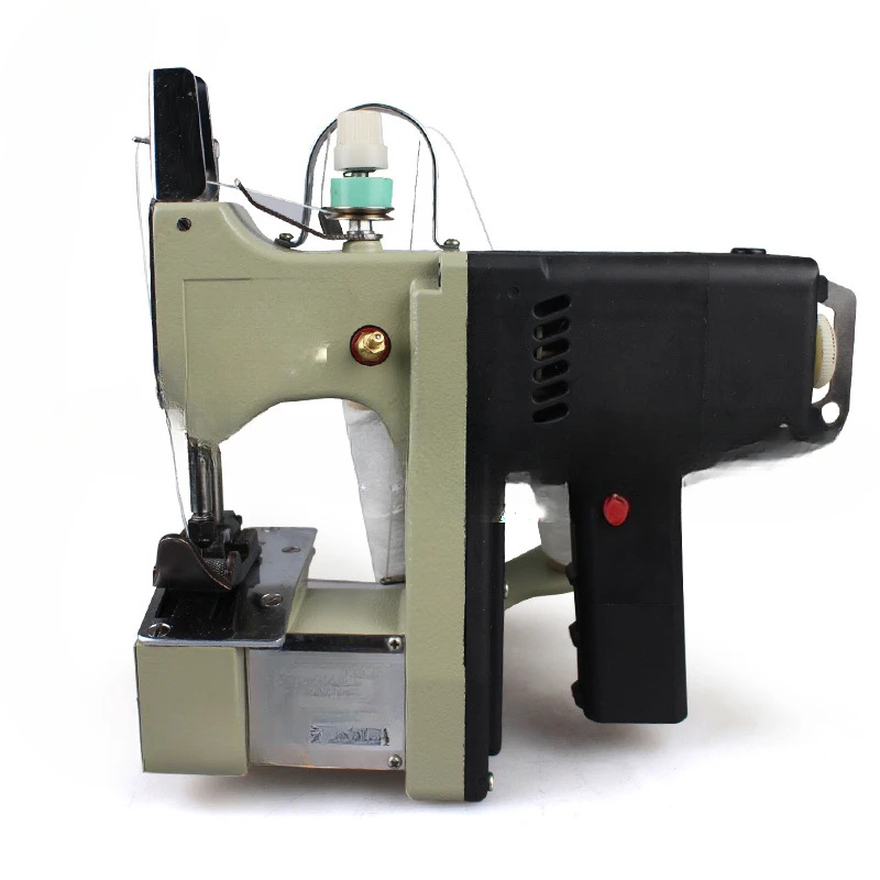 GK9-925 Portable gun type electric double line sealing machine Sewing machine Sealing machine Baler