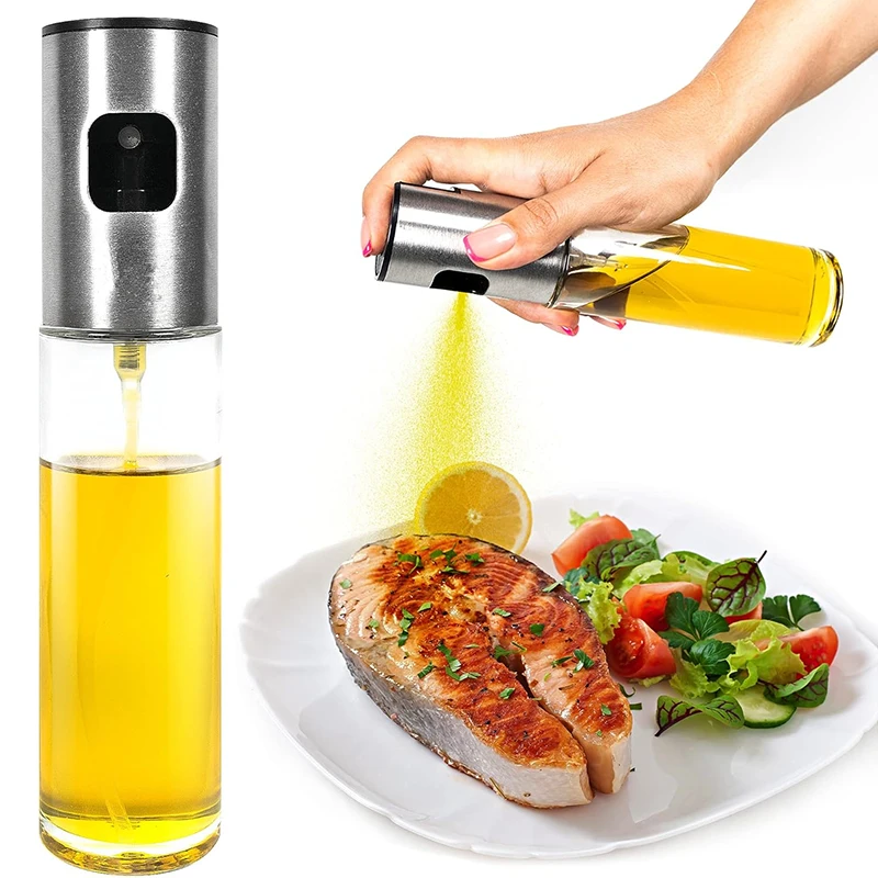 

100ML Olive Oil Sprayer for Cooking Portable Olive Oil Spray Bottle Kitchen Olive Oil Dispenser Bottle Oil Spritzer Mister YY181
