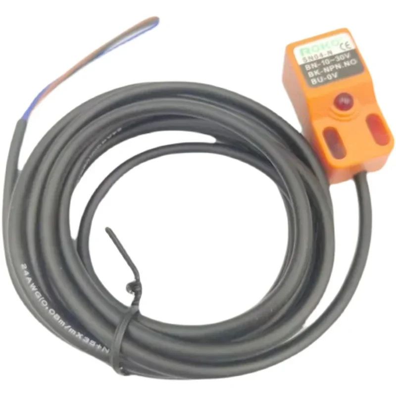 

Бесконтактный переключатель ROKO Ruike SN04-N трехпроводной NPN нормально разомкнутый металлический индукционный датчик N2-P