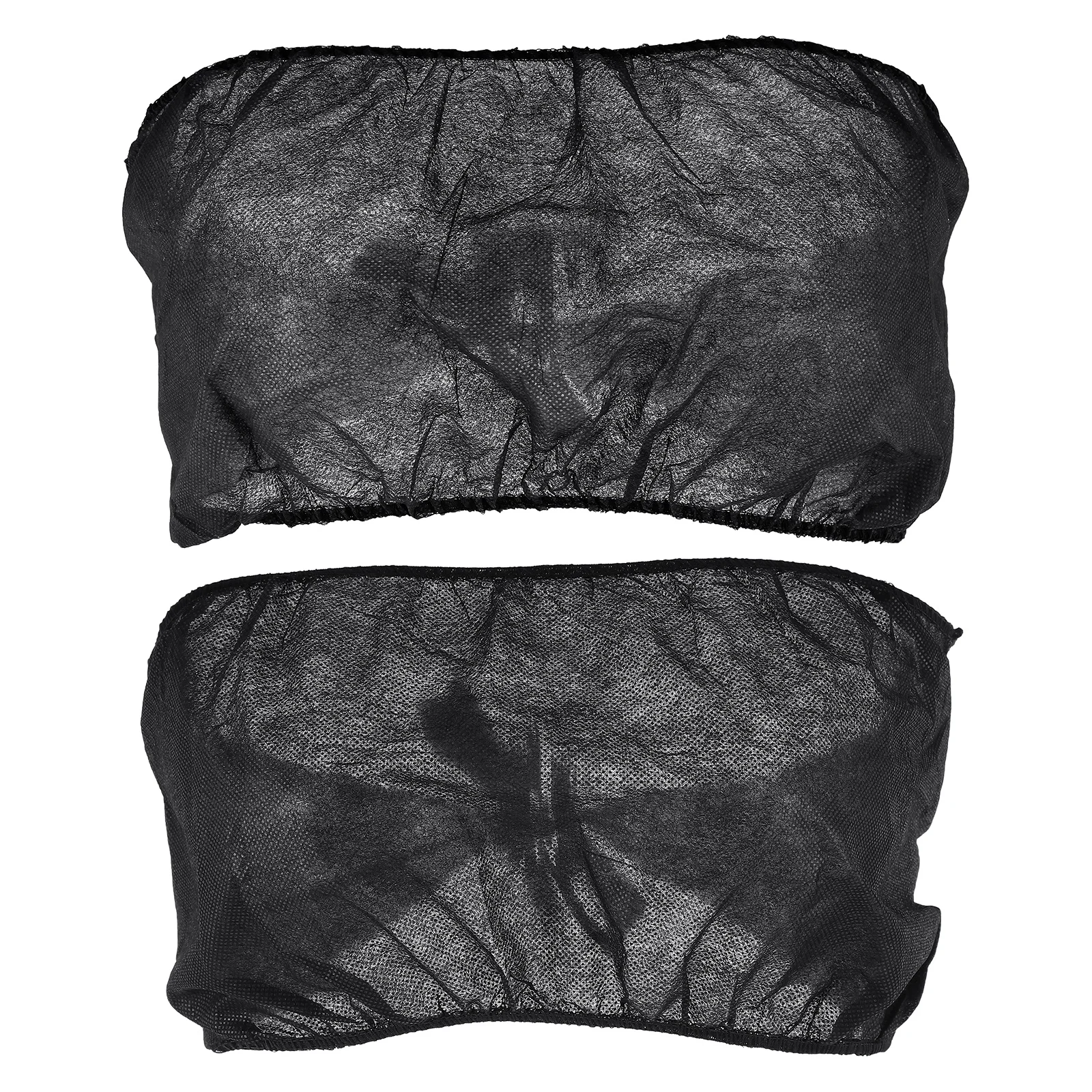 15 قطعة ملابس داخلية ساونا للعرق للنساء حمالات صدر غير منسوجة للاستعمال مرة واحدة بدون حمالات وربطة خلفية للتدليك والعطلات #1