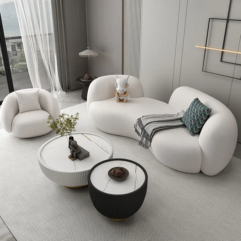 

Nordic Leisure Sofa Living Room Garden Designer Light Luxury Unusual Creative Sofas High Quality Hallway Muebles Home Furniture