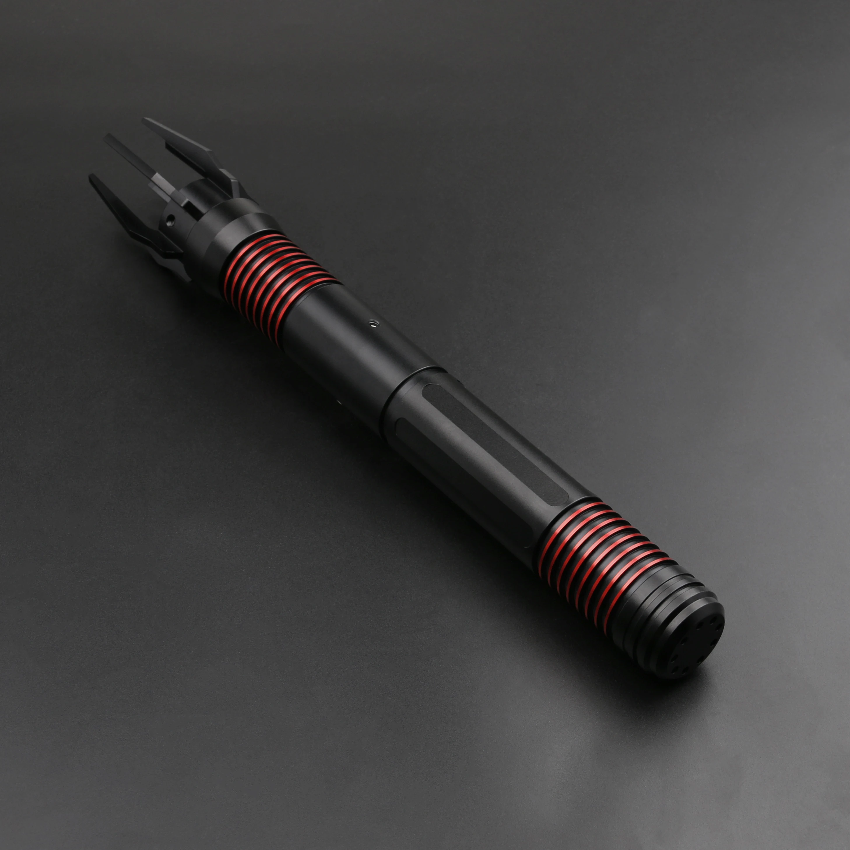 TXQSABER-Sable de luz oscilante suave para duelos pesados, espada láser de Cosplay Jedi con mango de Metal, 12 colores que cambian, 16 fuentes, RGB, juguetes para niños