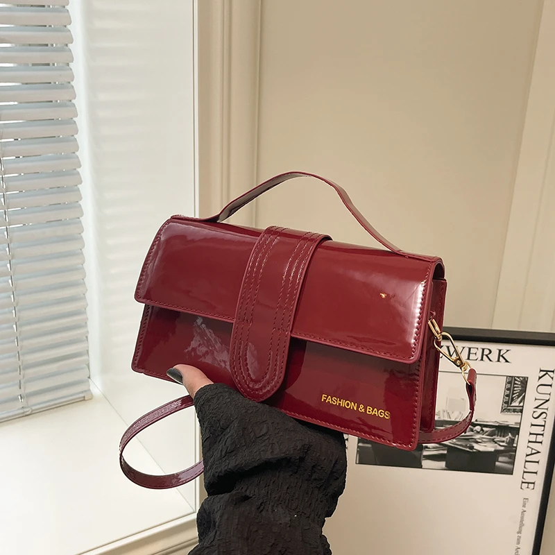 Senhoras de couro crossbody saco alça ombro bolsa designer luxo elegante clássico mensageiro tote marca moda popular