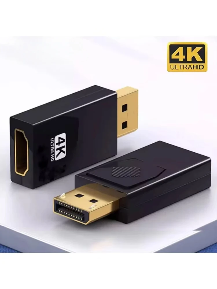 Adaptateur 4K DP DisplayPort vers HDMI, convertisseur, Port d'affichage DP vers HDMI, adaptateur HDTV, vidéo, Audio, PC portable