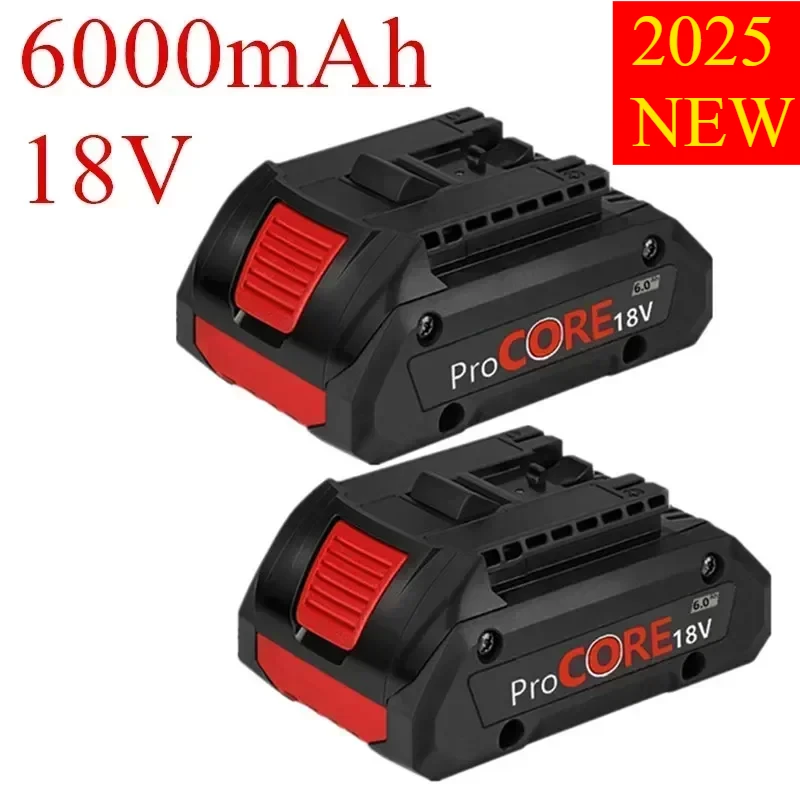 2025 nuovo modello 18V 6.0Ah batteria agli ioni di litio piccola e leggera migliorata per trapano a batteria Bosch 18V Max Procore 1600 a016gb