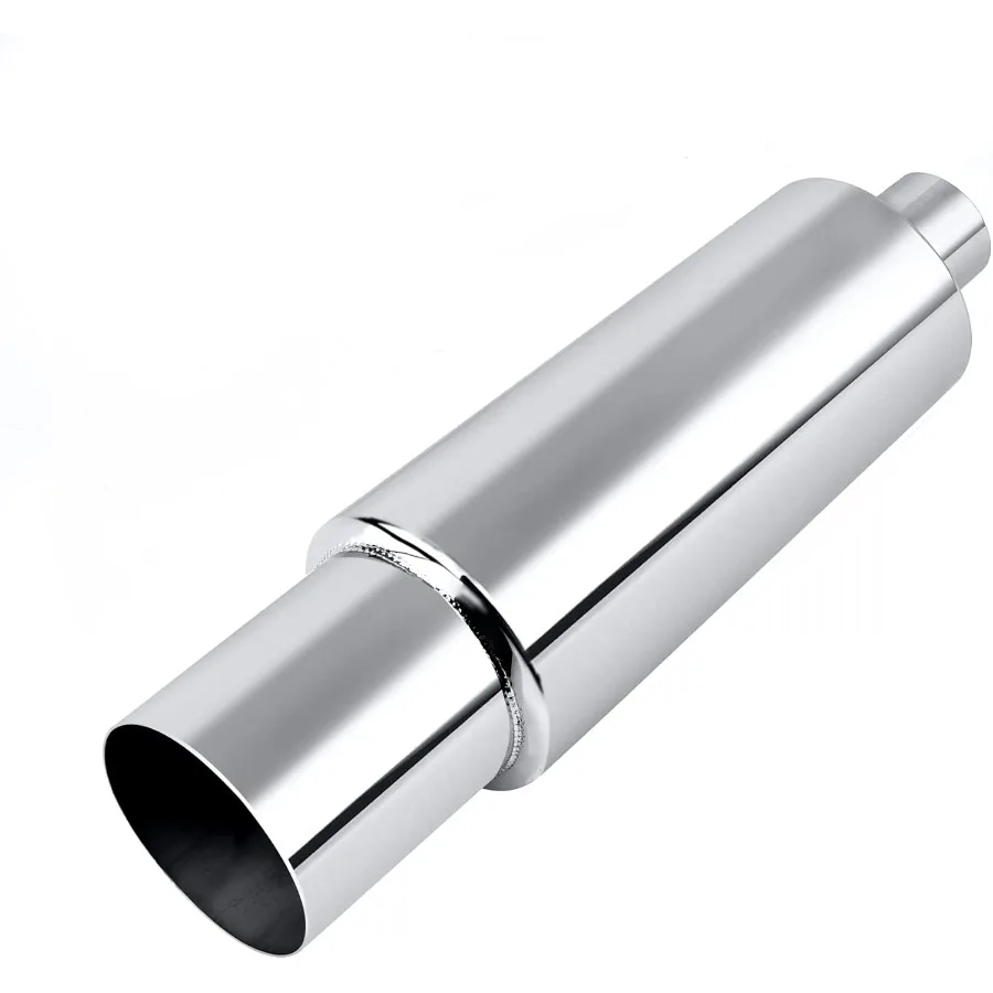 

Универсальный наконечник глушителя из нержавеющей стали длиной 18,5 дюймов для высокопроизводительных выхлопных систем автомобиля без нижней отделки