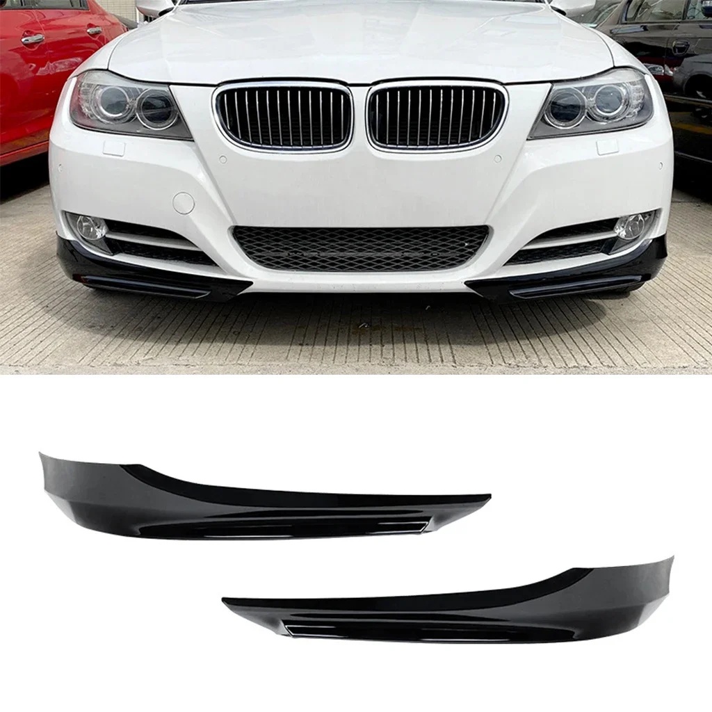 Front Lower Bumper Spoiler Lip Splitter For BMW 3 Series E90 E91 LCI 320i 330i 2009-2012 Front Bumper Lip Diffuser Spoiler
