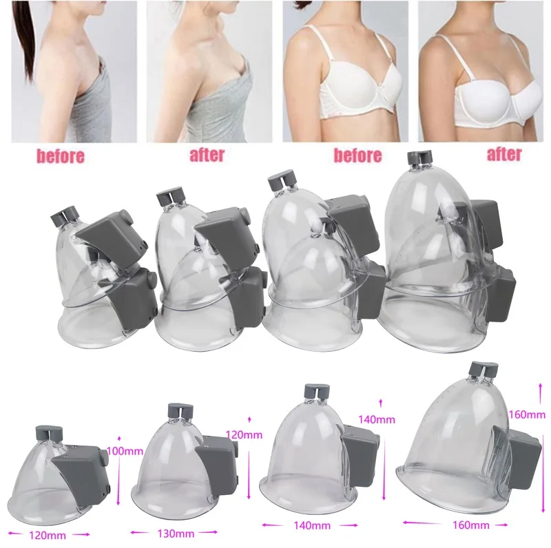 Professional Microcurrent EMS Vacuum Therapy Machine Breast Enlargement Butt Lifter Vacuum Cupping Body Detox Muscle Toning