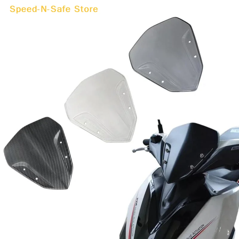 Windshield Visor High Transparency Anti-Fog 1Pcs Compatible with Aerox 155 V1 V2 V3 NVX 155 Long Road Trips