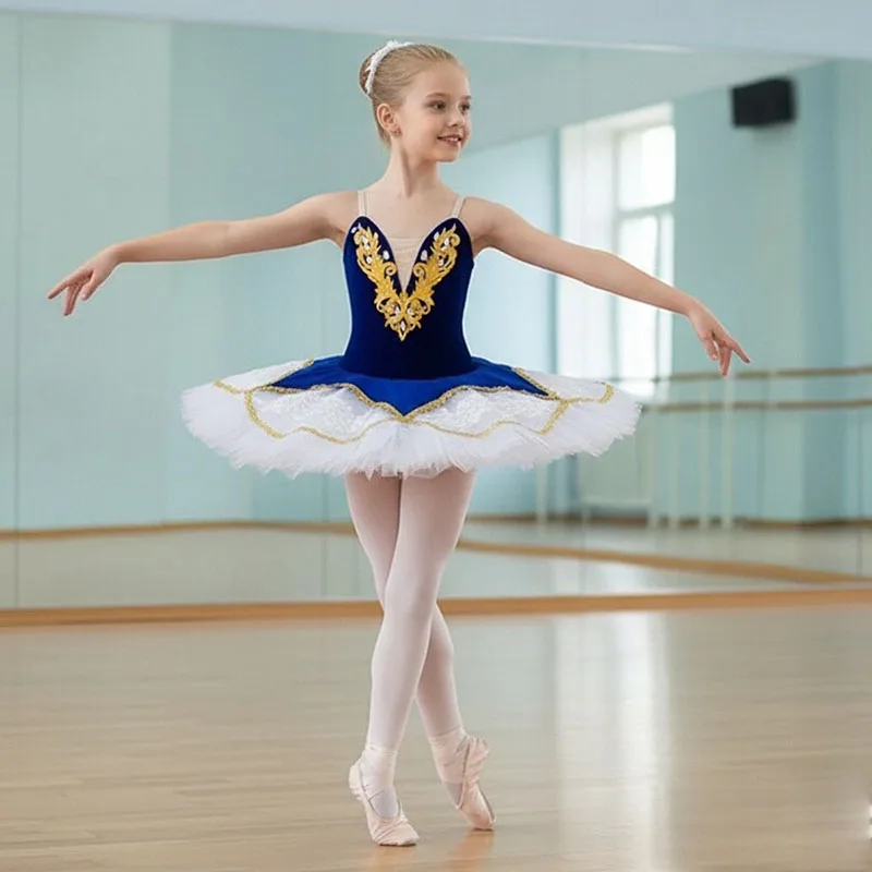 professional-ballet-tutu-girls-blue-pink-platter-pancake-tutu-ballerina-party-dress-adult-women-child-kids-ballet-dance-costume