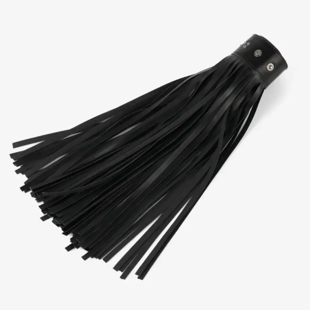 

High Waist Fringe Tassels Skirt Faux Leather Punk Rock Long Fringed Skirt Adjustable Gypsy Style Waist Seal Halloween Party