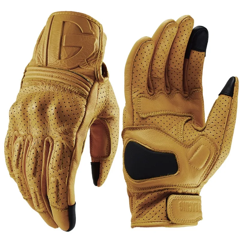 

Motorcycle gloves, motorcycle equipment, autumn and winter leather gloves