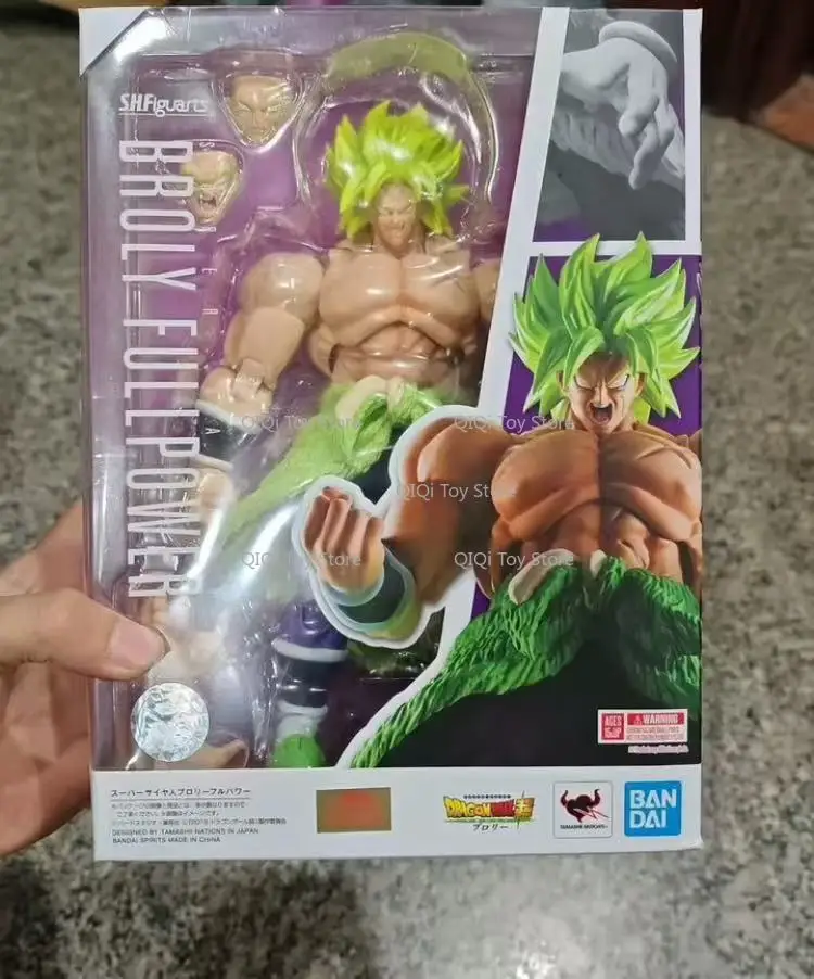 100% Original Bandai  Shf Sh Figuarts Broly Fullpower Action Figures Anime Model Toys Figura Pvc Gift In Stock view 6