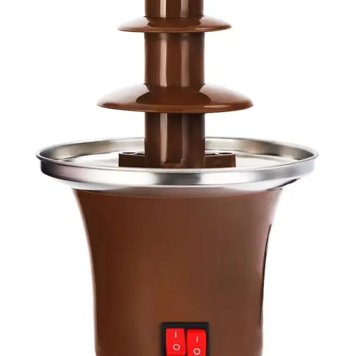 

1 Pc Chocolate Fountain Machine Can Be Used Not Only For Chocolate But Also For Other Melted Substances