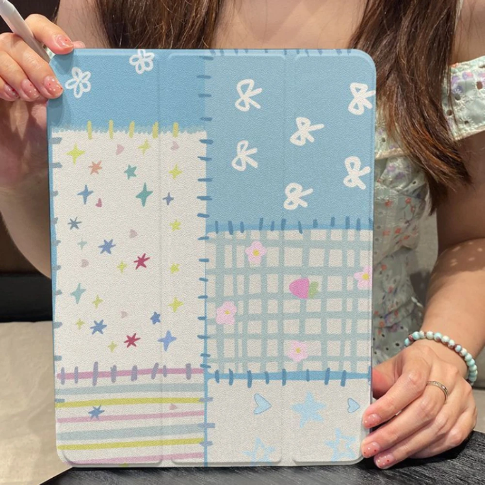 

Чехол для iPad Star Bow Tie для iPad 9-го 8 7 10,2 дюйма 10-го воздуха 5 4 10,9 Ipad 5-го 6-го поколения Air3 10,5 Pro 11 12,9 Мягкий чехол из ТПУ