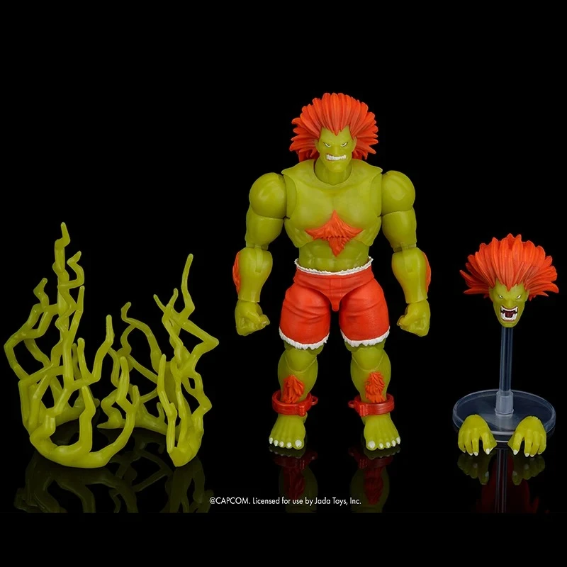 

Jada Toys 2026 Ultra Street Fighter Blanka Glow-in-the-Dark Action Figure – 1:12 Scale Exclusive
