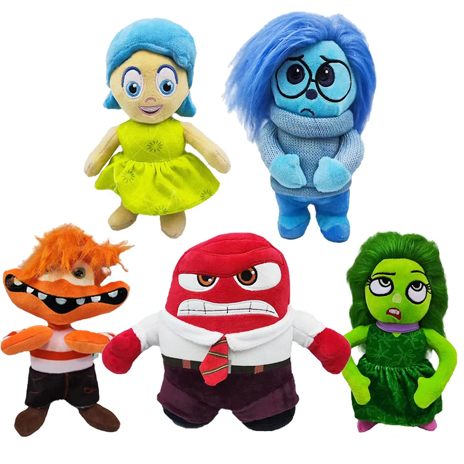 NUOVO Caldo All'interno Fuori 2 Bambole di Peluche All'esterno Peluche Simpatico Cartone Animato Peluche Bambola Farcito Morbido Anime Periferia Giocattoli Per Bambini Compleanno