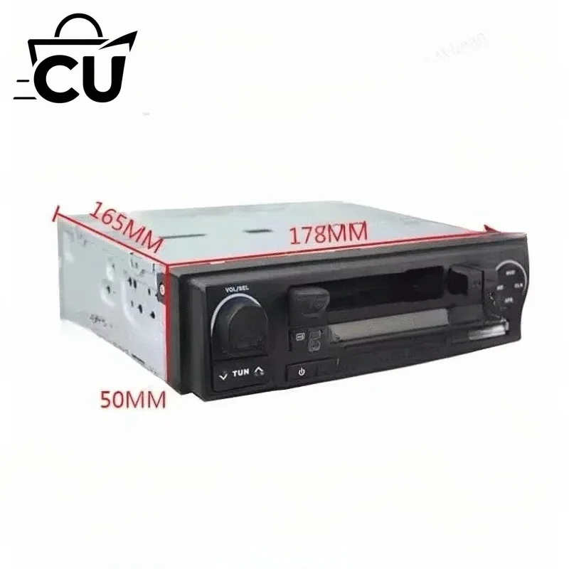 【Best-selling】Portable Retro USB SD Radio Car Player With Stereo And Cassette Capabilities