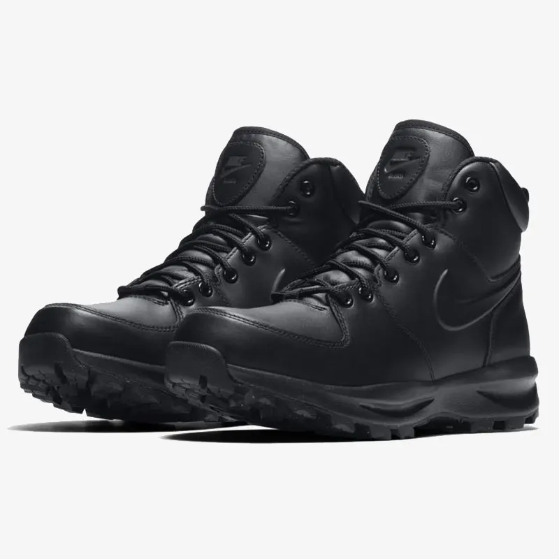 

Nike genuine MANOA LEATHER men's and women's high top cushioned casual sports shoes 454350-003