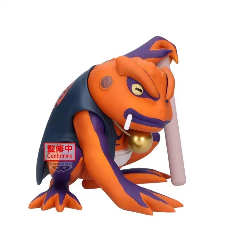 100% Origineel op Voorraad Bandai BANPRESTO NARUTO Gamakichi Anime Karakter Model Speelgoed Desktop Ornamenten Collectie Geschenken