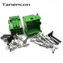 1/5/10 Sets 12 Pin male female Car CD Player Wire Harness Cable Socket Auto Connector 1-967627-1 1-967622-1 1-967627 8-968972-1