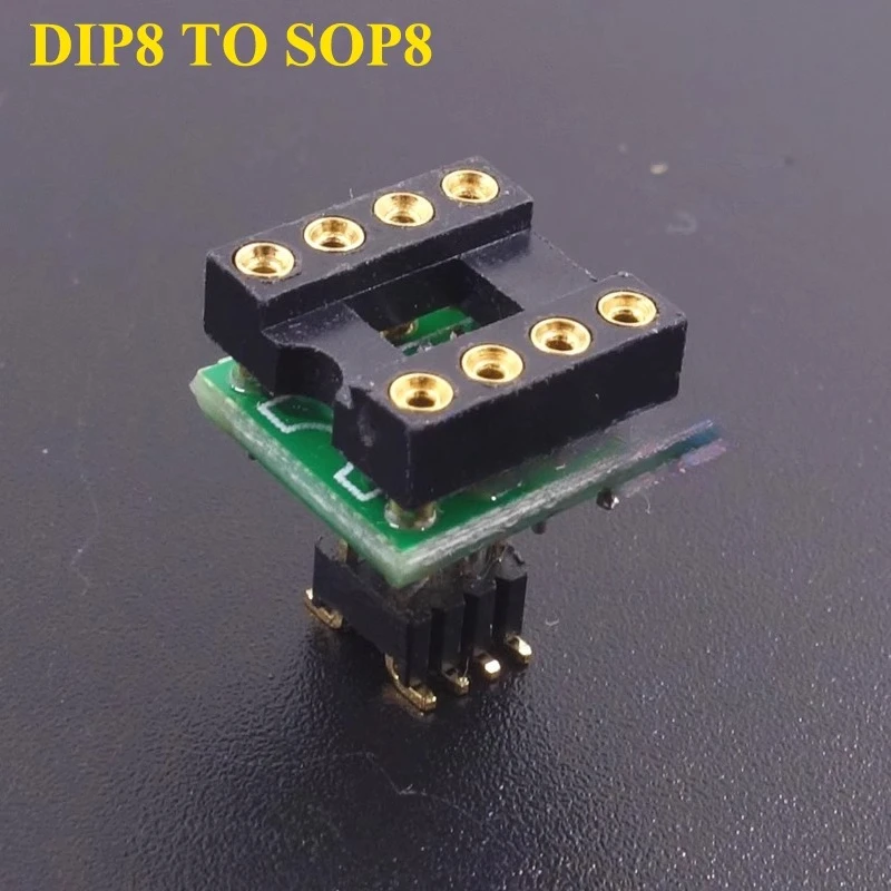 SMD zu DIP DIP8 zu SOP8 Soundkarte Upgrade 8Pin Adapterplatine