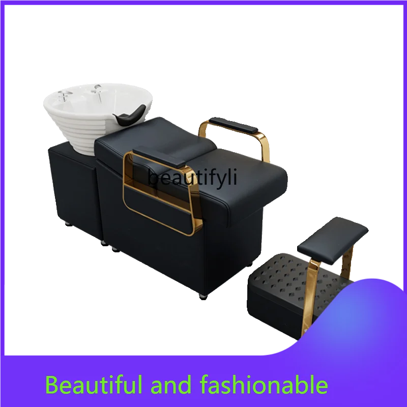 

zGBarber Shop Shampoo Chair for Hair Salon Flushing Bed Hair Salon Water Heater