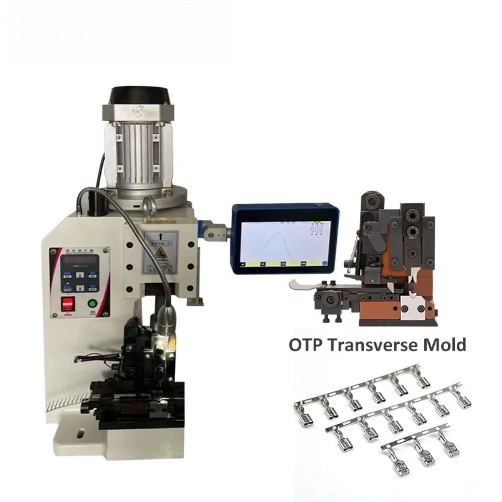 EW-5040+ Cable Manufacturing Equipment Wire Terminal Crimping with CFM Crimping Force