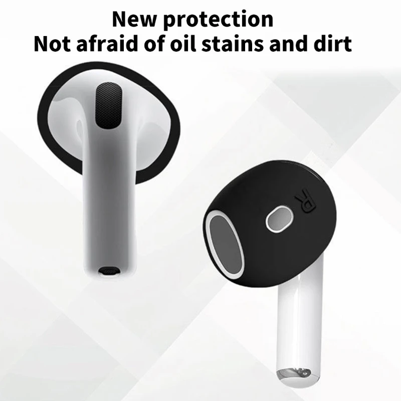 User Friendly Safe Silicone Ear Tips Cover for Dedicated Earbuds Featuring Profile Multiple Color Optional